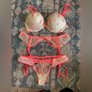 Victoria secret lingerie set.